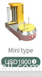 Nieuw type Factory Supply Machinery LP600 Bagage Wikkelmachine/Bagagebalers voor hete verkoop